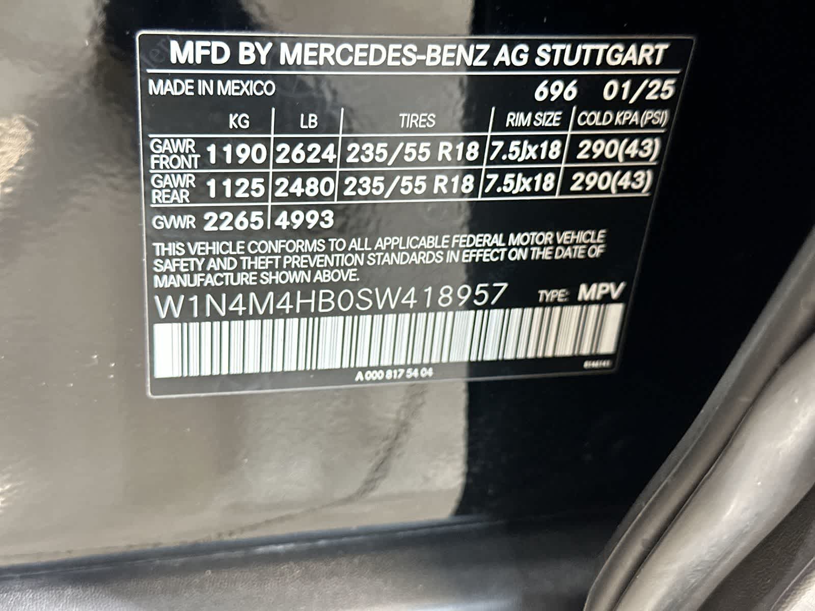 Thumbnail: 2025 Mercedes-Benz GLB - 33
