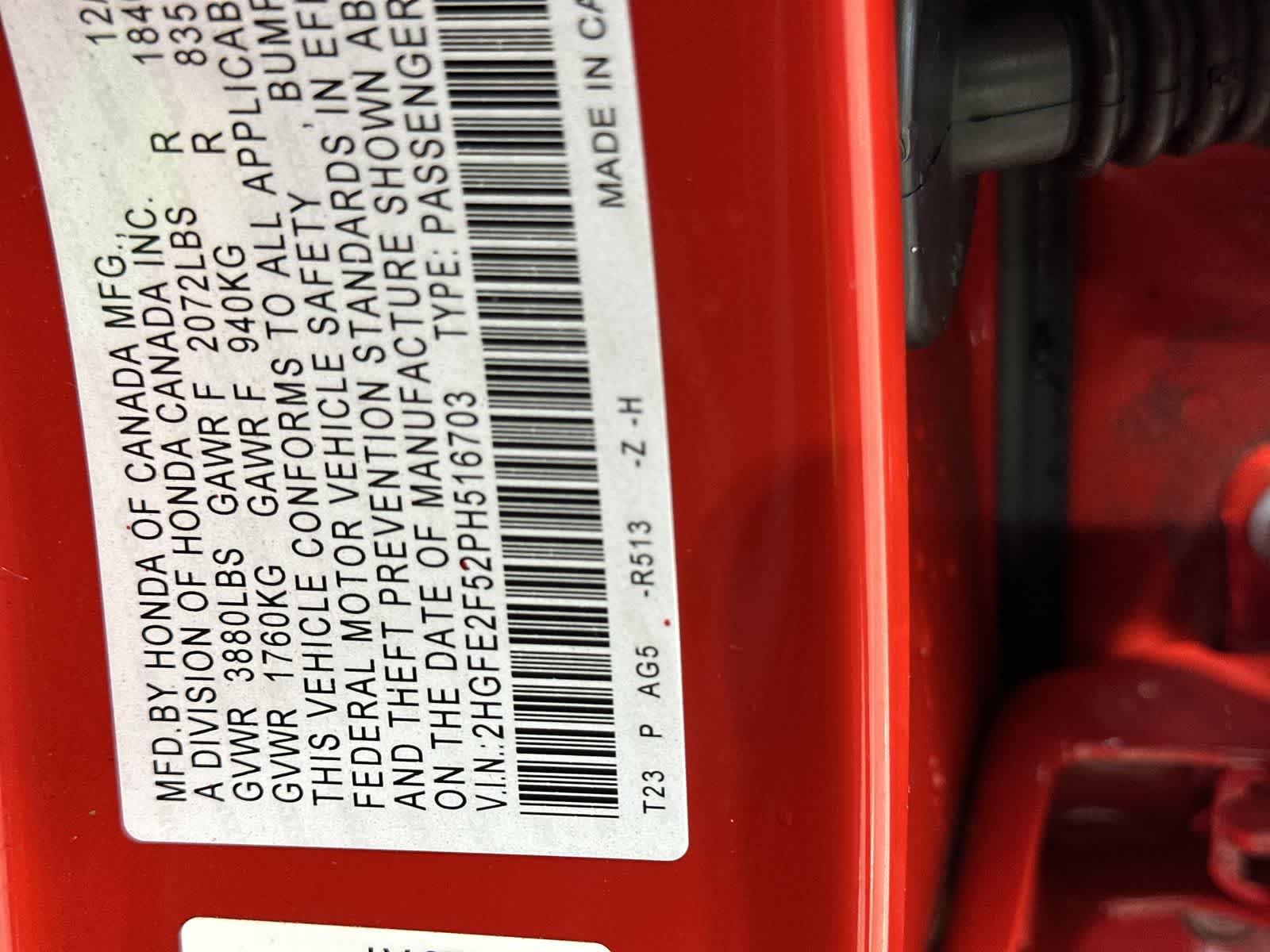 Thumbnail: 2023 Honda Civic - 33