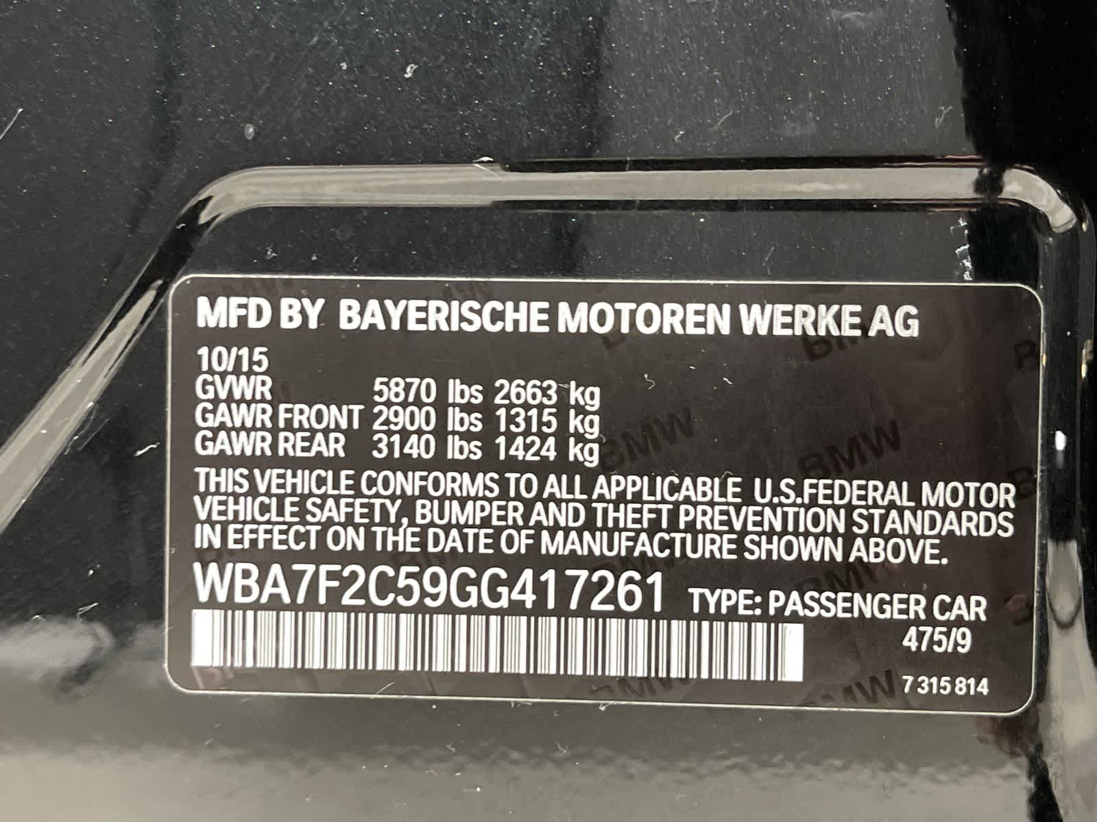 Thumbnail: 2016 BMW 7 Series - 33