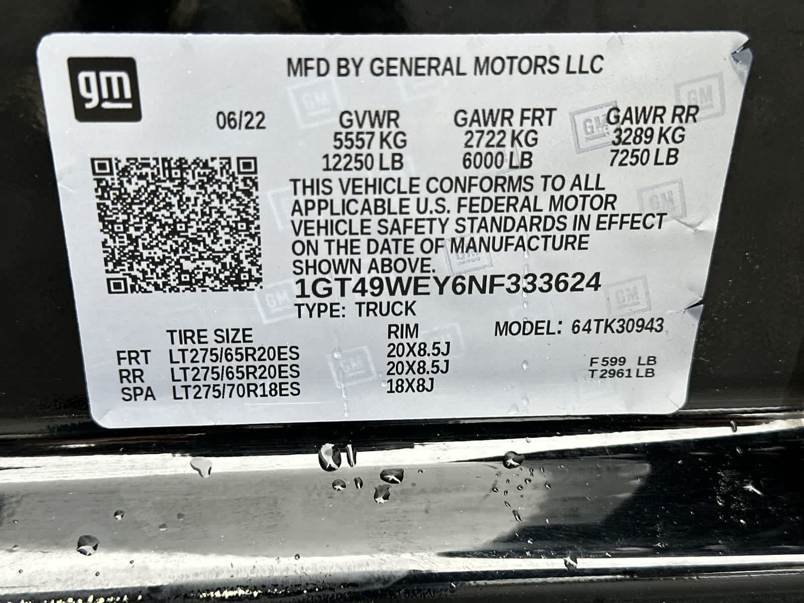 Thumbnail: 2022 GMC Sierra 3500 - 33