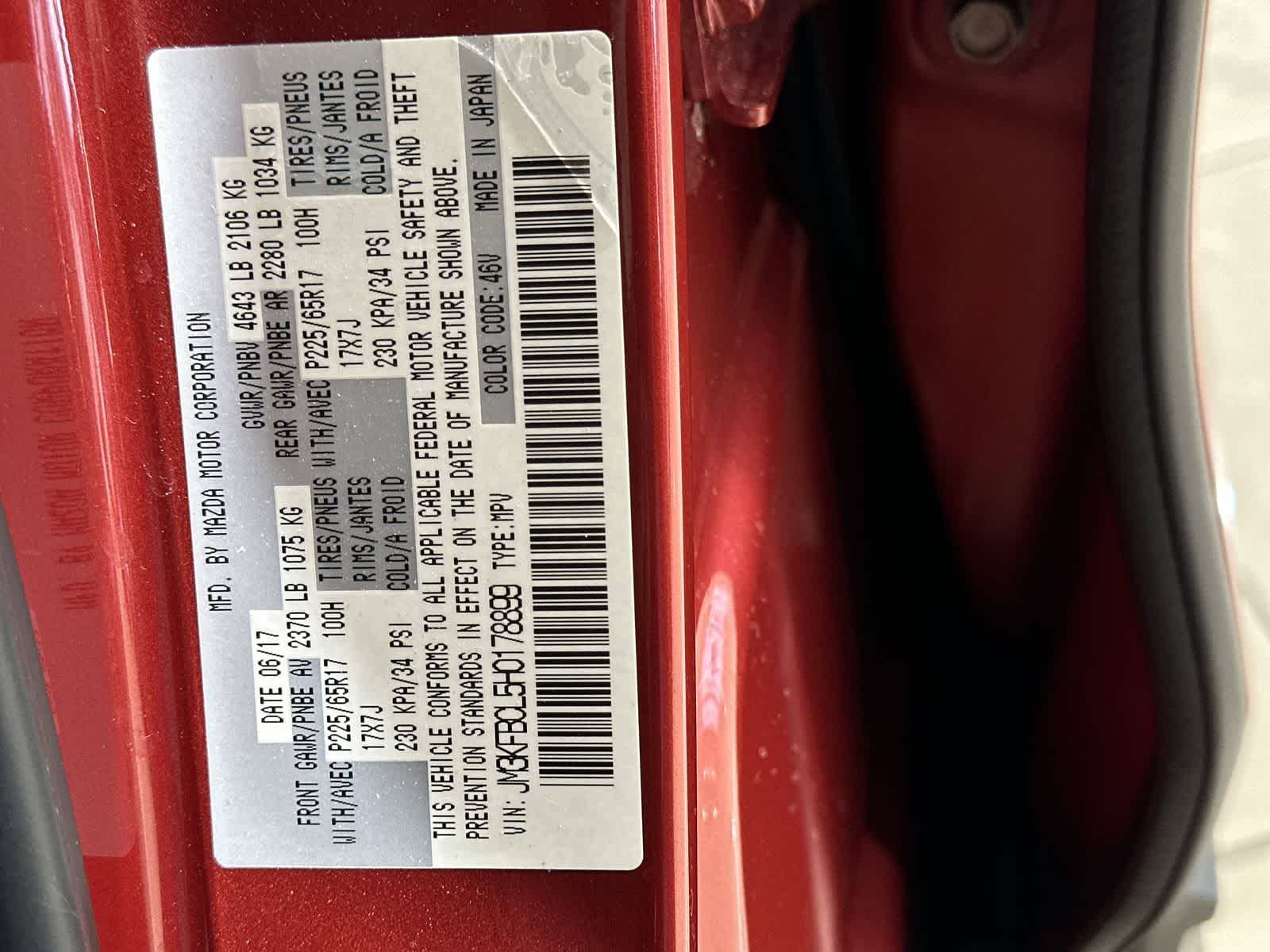 Thumbnail: 2017 Mazda CX-5 - 33