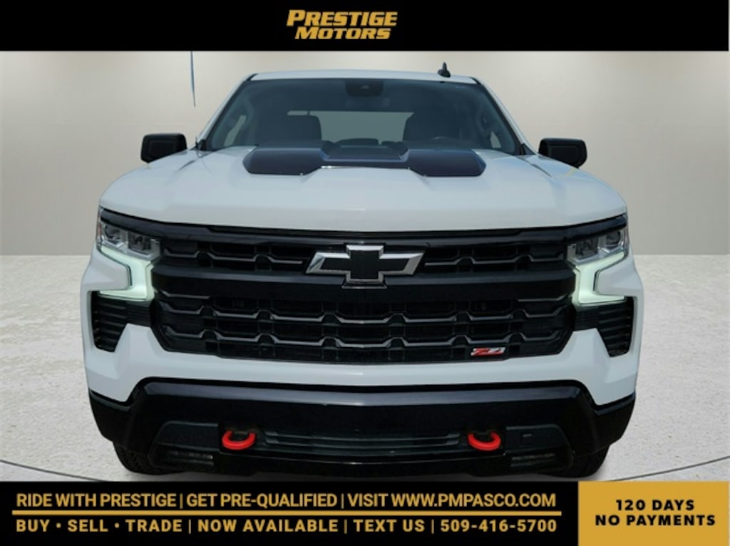 Used 2022 Chevrolet Silverado 1500 LT Trail Boss Truck Crew Cab