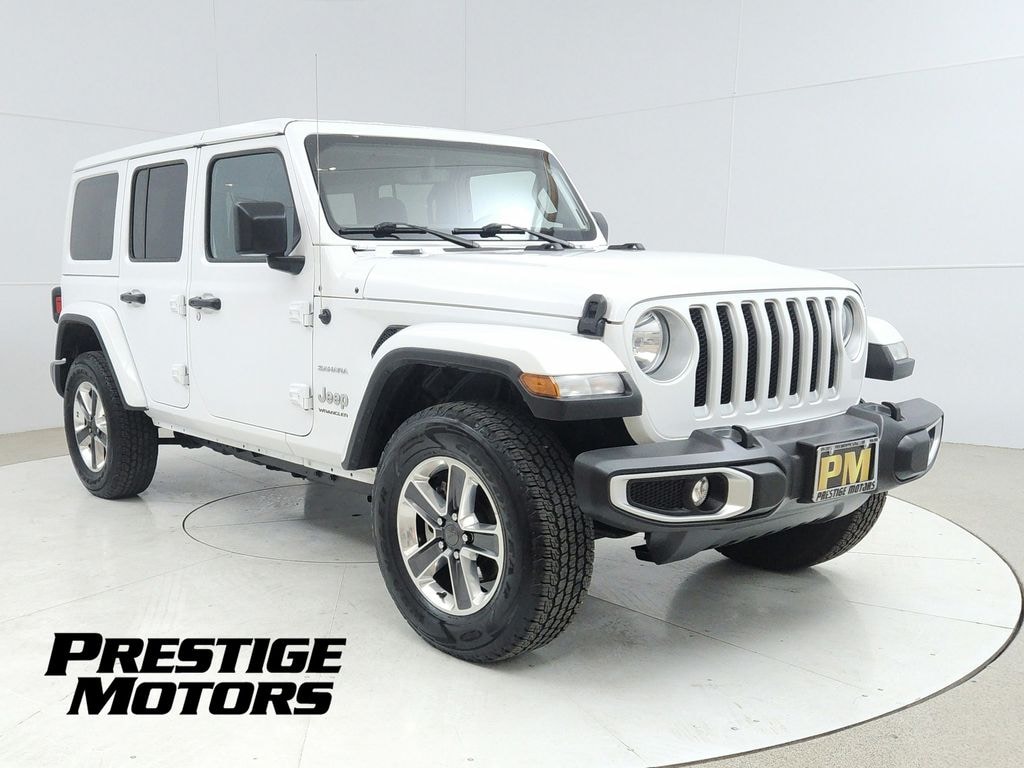 Used 2023 Jeep Wrangler 4-DOOR SAHARA 4X4 SUV