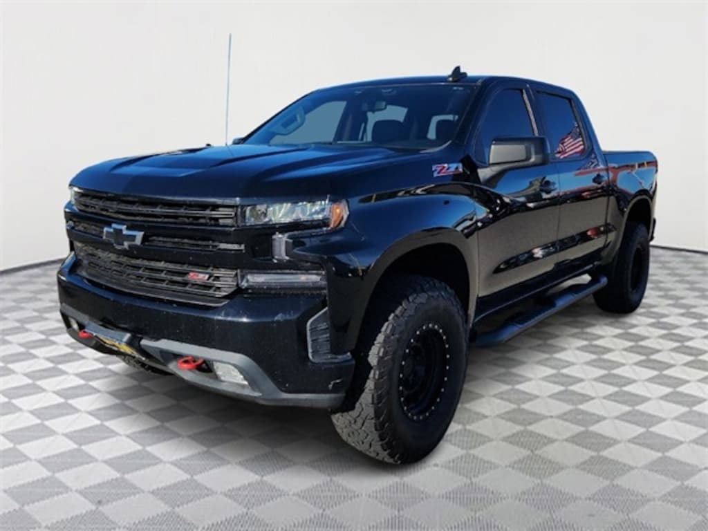 Used 2021 Chevrolet Silverado 1500 LT Trail Boss Truck Crew Cab