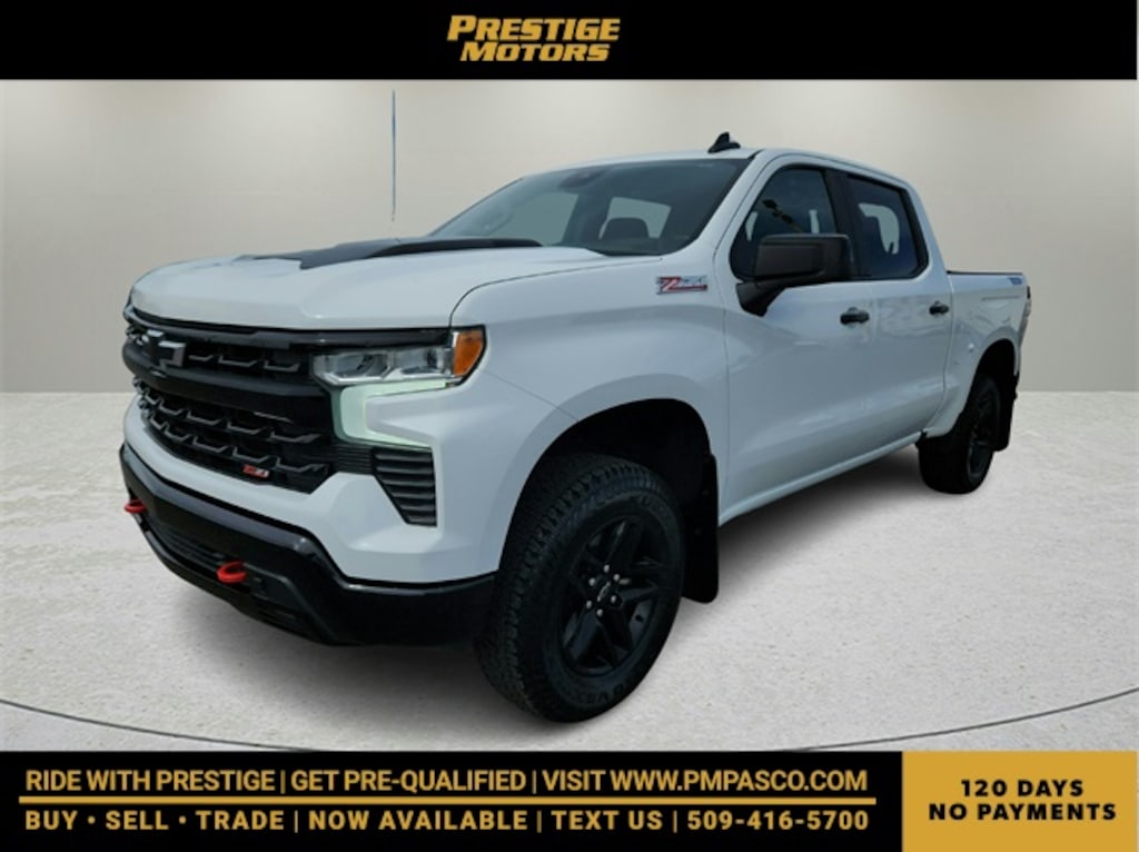 Used 2022 Chevrolet Silverado 1500 LT Trail Boss Truck Crew Cab