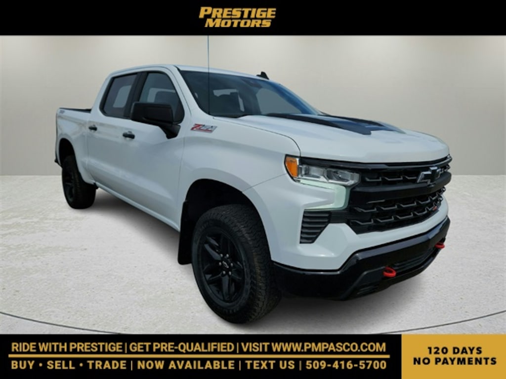 Used 2022 Chevrolet Silverado 1500 LT Trail Boss Truck Crew Cab