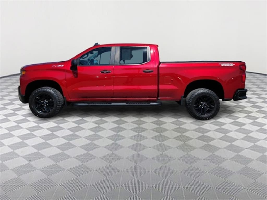Used 2021 Chevrolet Silverado 1500 Custom Trail Boss Truck Crew Cab