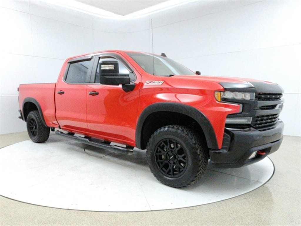 Used 2019 Chevrolet Silverado 1500 LT Trail Boss Truck Crew Cab