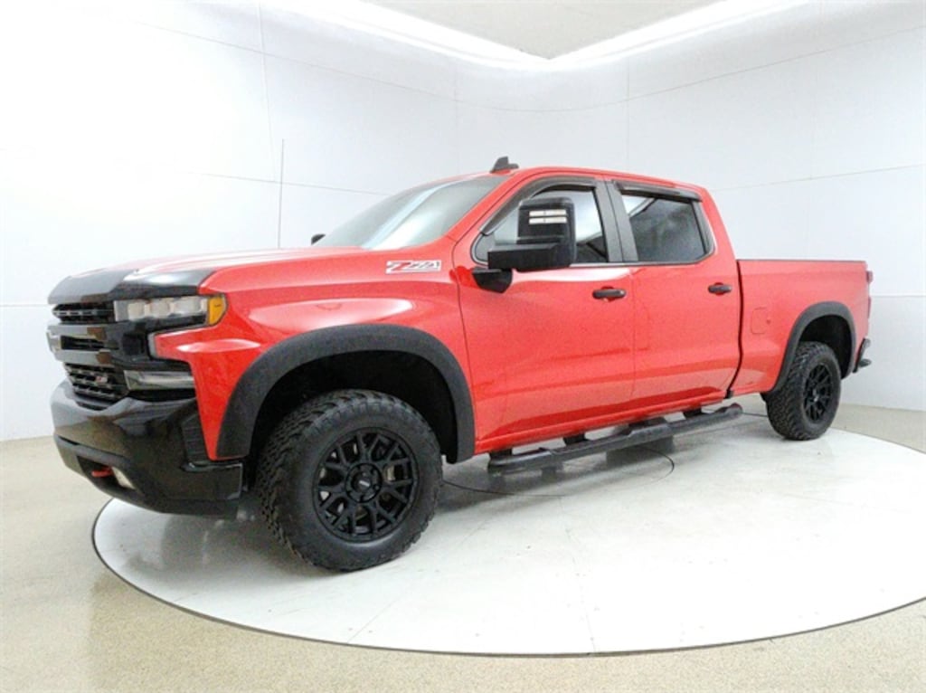Used 2019 Chevrolet Silverado 1500 LT Trail Boss Truck Crew Cab