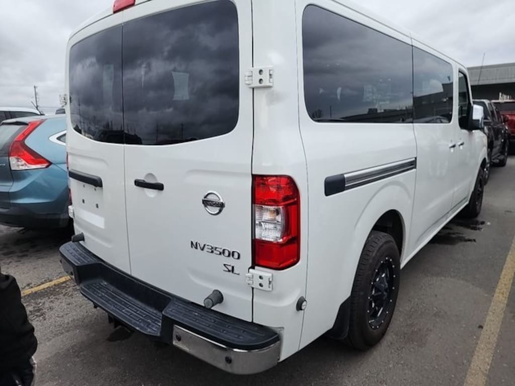 Used 2021 Nissan NV Passenger NV3500 HD SL V8 Van Passenger Van