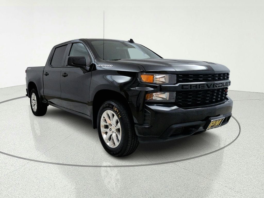 Used 2019 Chevrolet Silverado 1500 Silverado Custom Truck Crew Cab