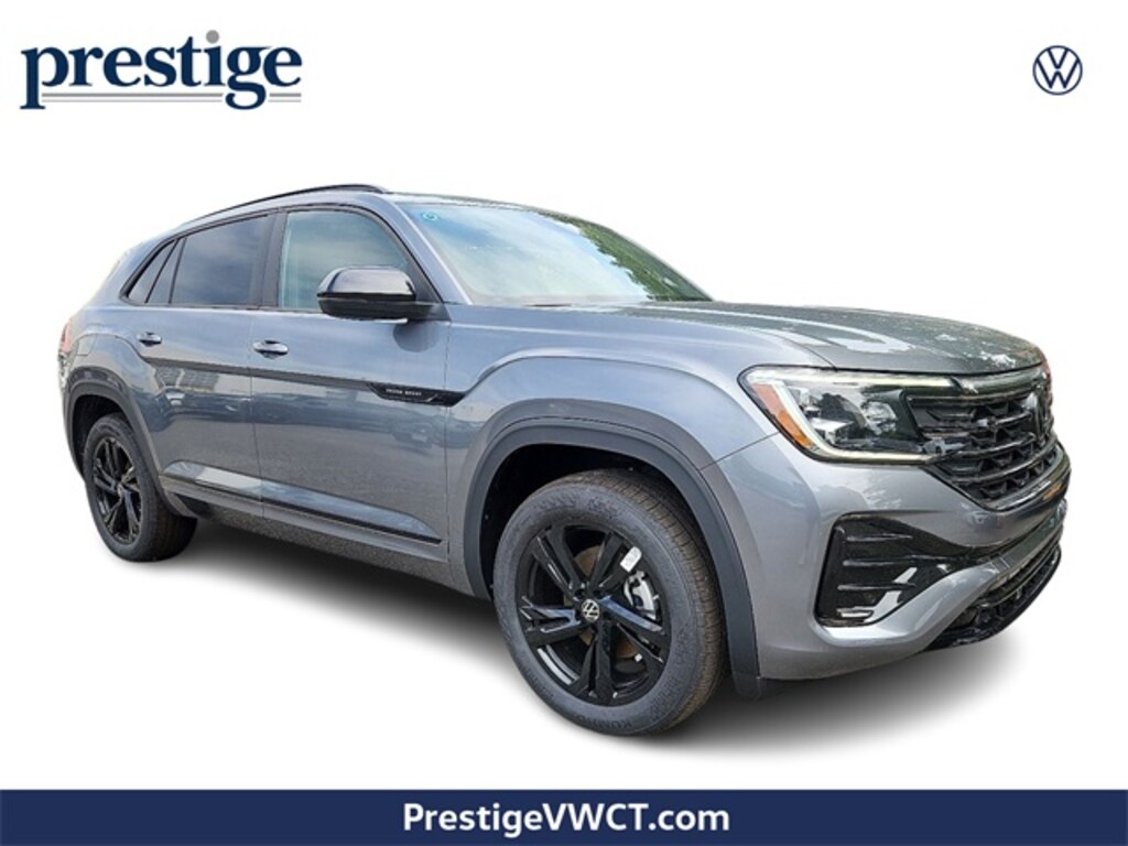 New 2025 Volkswagen Atlas Cross Sport 2.0T SEL R-Line Black SUV