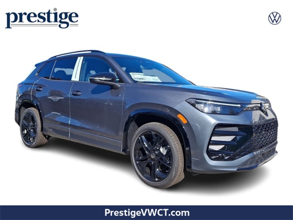 New 2025 Volkswagen Tiguan 2.0T SE R-Line Black SUV