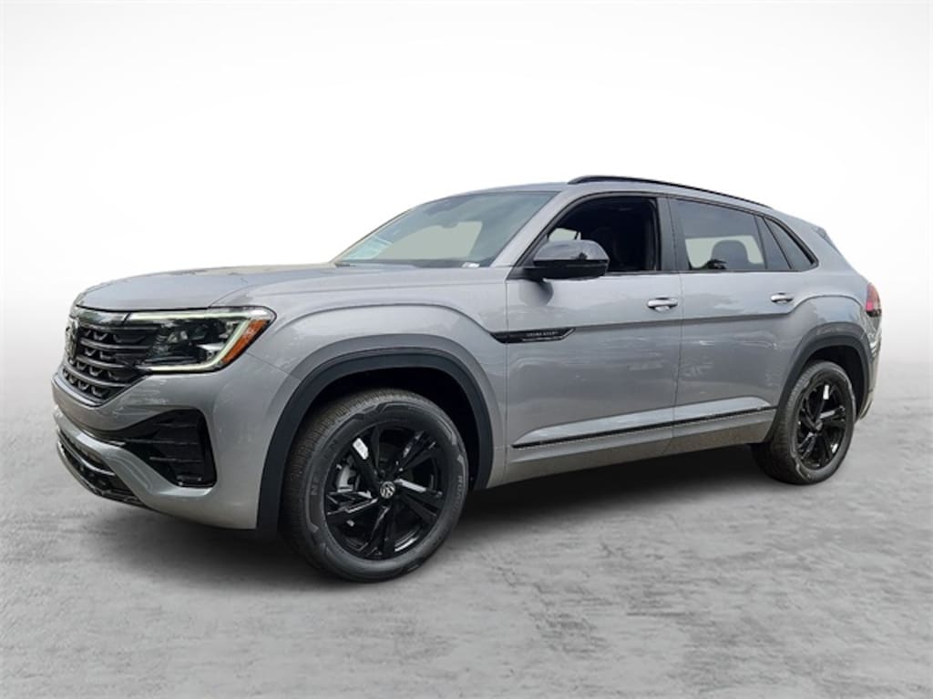 New 2025 Volkswagen Atlas Cross Sport 2.0T SEL R-Line Black SUV