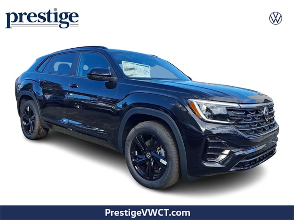 New 2026 Volkswagen Atlas Cross Sport 2.0T SEL R-Line Black SUV