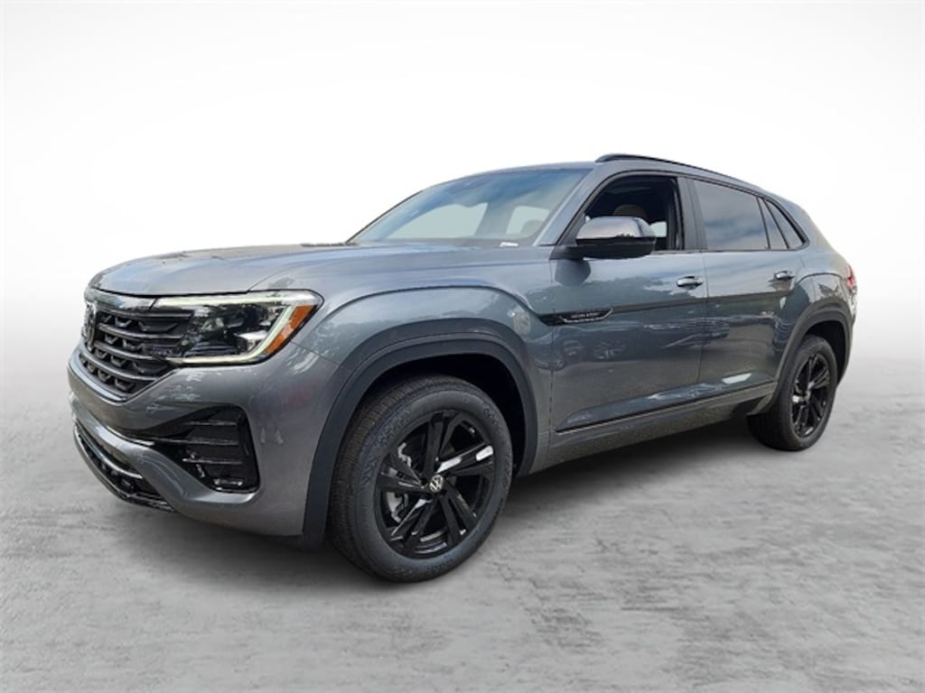New 2025 Volkswagen Atlas Cross Sport 2.0T SEL R-Line Black SUV