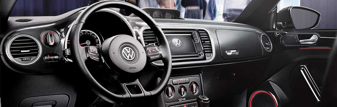 2016 VW Beetle interior