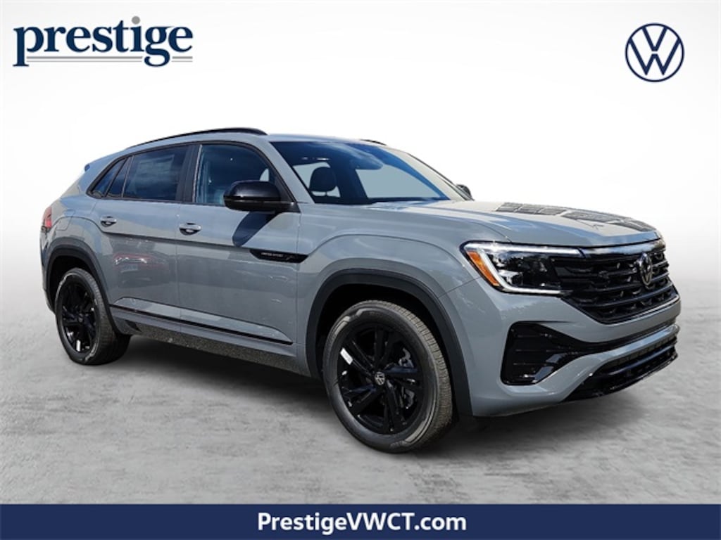 New 2026 Volkswagen Atlas Cross Sport 2.0T SEL R-Line Black SUV