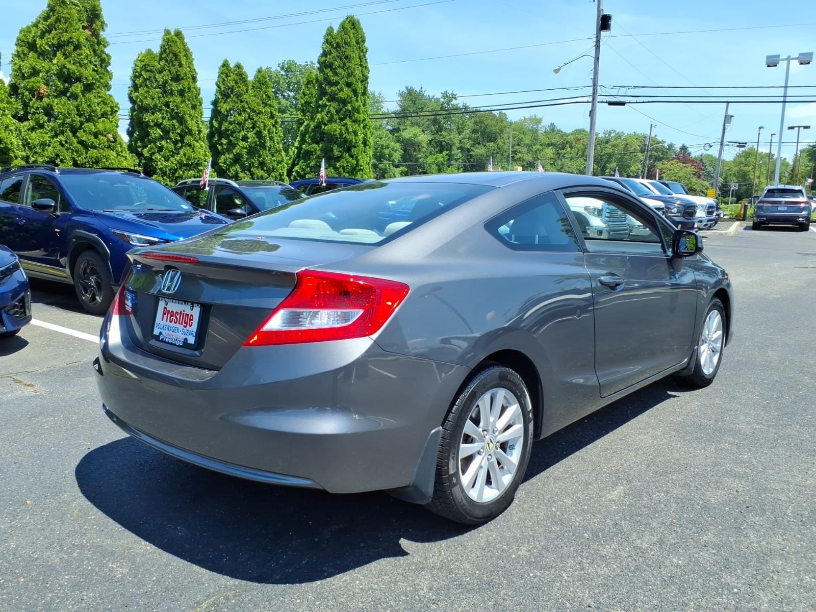 Used 2012 Honda Civic EX with VIN 2HGFG3B88CH503433 for sale in Washington Township, NJ