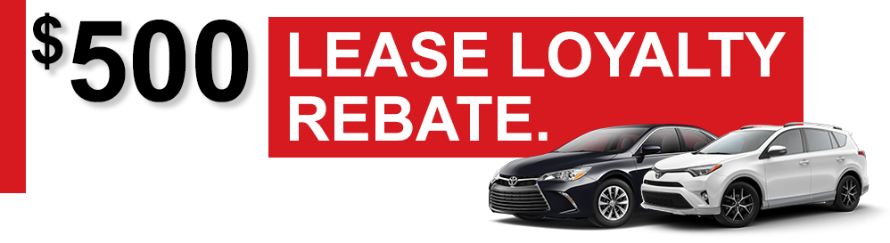 Toyota Loyalty Rebate Program