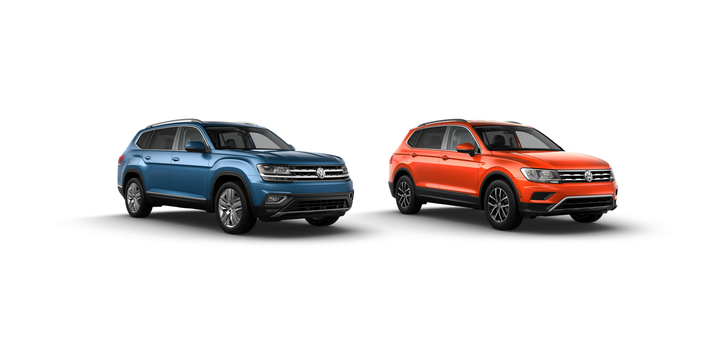 Volkswagen Atlas vs Volkswagen Tiguan Prestige Volkswagen Turnersville NJ