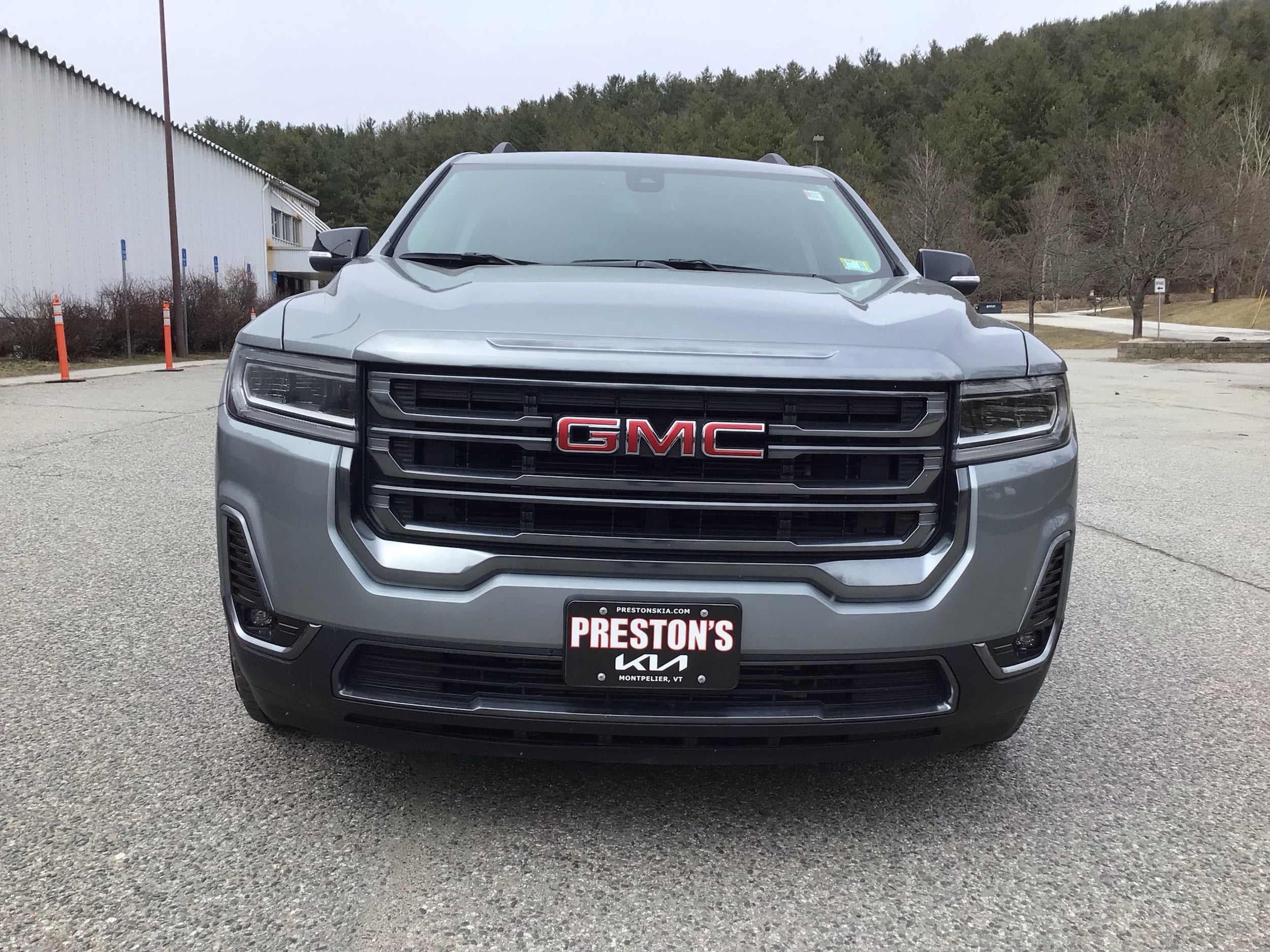 Used 2023 GMC Acadia AT4 with VIN 1GKKNLLS7PZ238771 for sale in Montpelier, VT