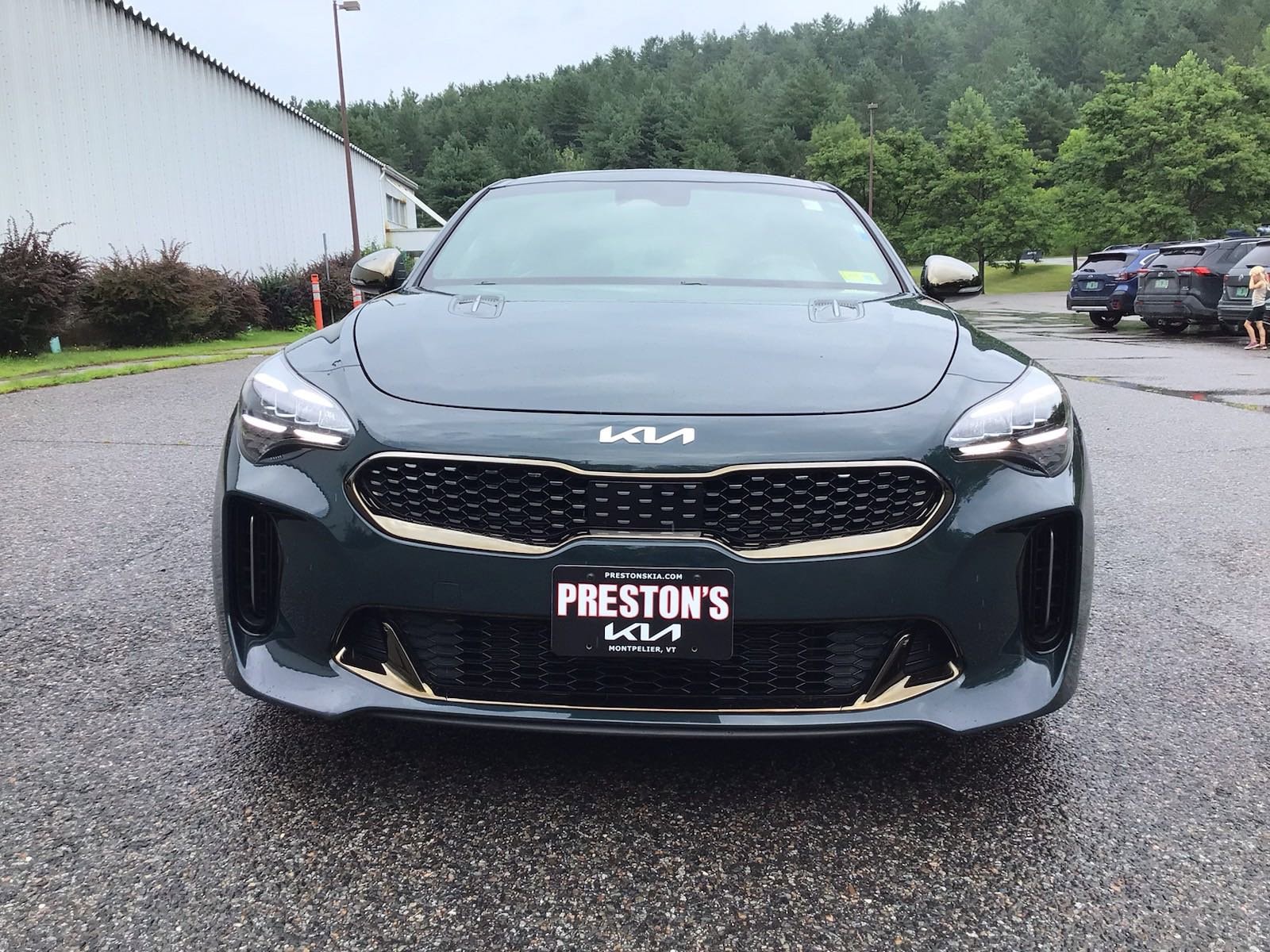 Used 2022 Kia Stinger GT-Line with VIN KNAE35LD8N6115939 for sale in Montpelier, VT