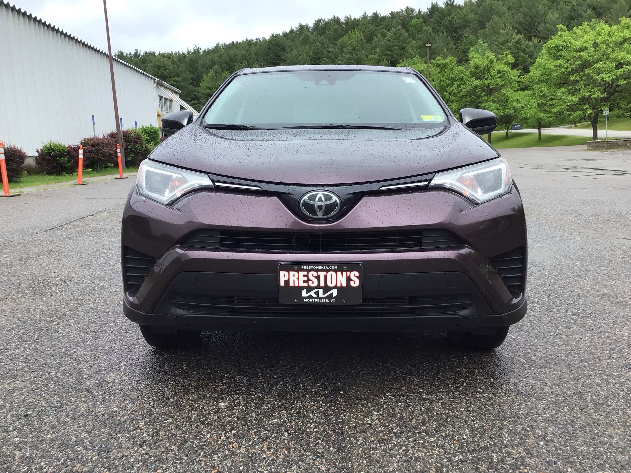 Used 2018 Toyota RAV4 LE with VIN 2T3BFREVXJW851882 for sale in Montpelier, VT