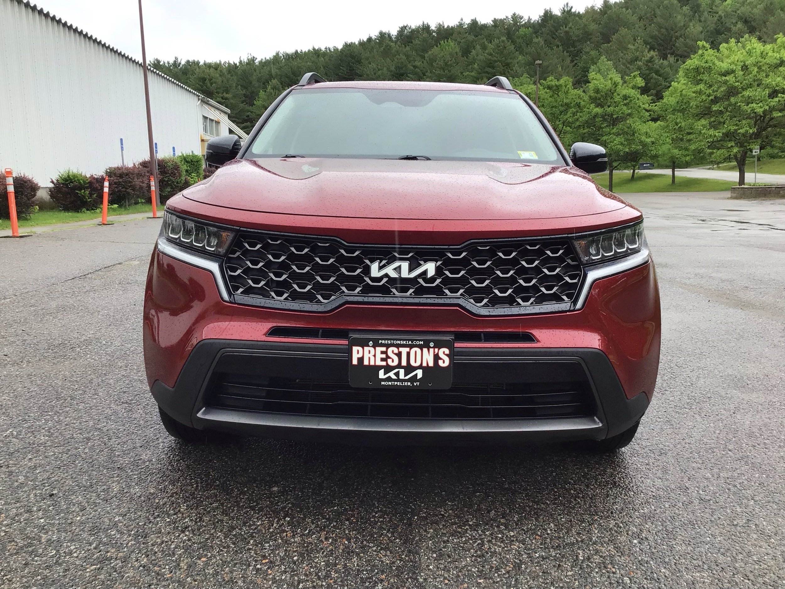 Certified 2022 Kia Sorento X-Line S with VIN 5XYRLDLC0NG085855 for sale in Montpelier, VT