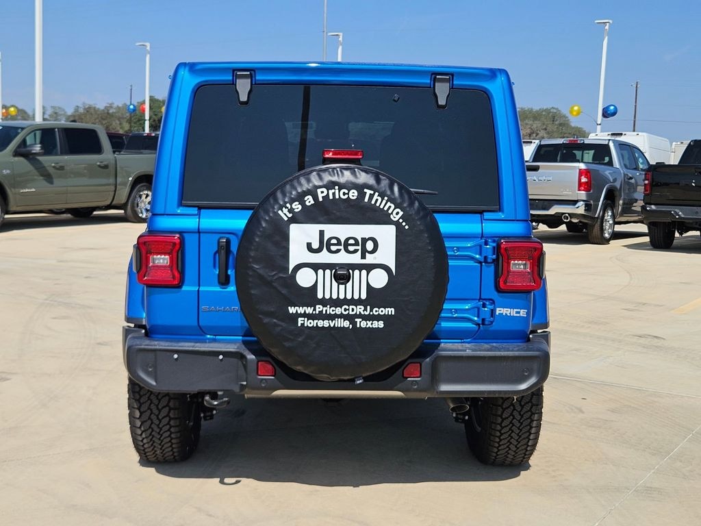 New 2025 Jeep Wrangler 4-DOOR SAHARA Sport Utility