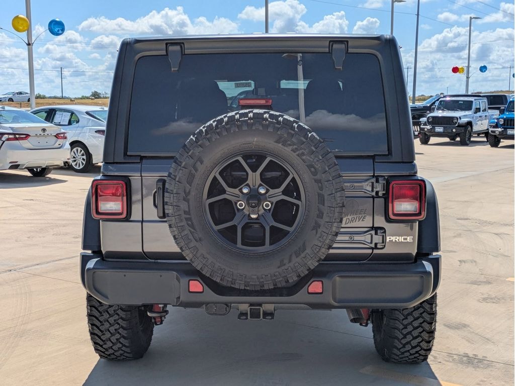 New 2025 Jeep Wrangler 4-DOOR WILLYS Sport Utility