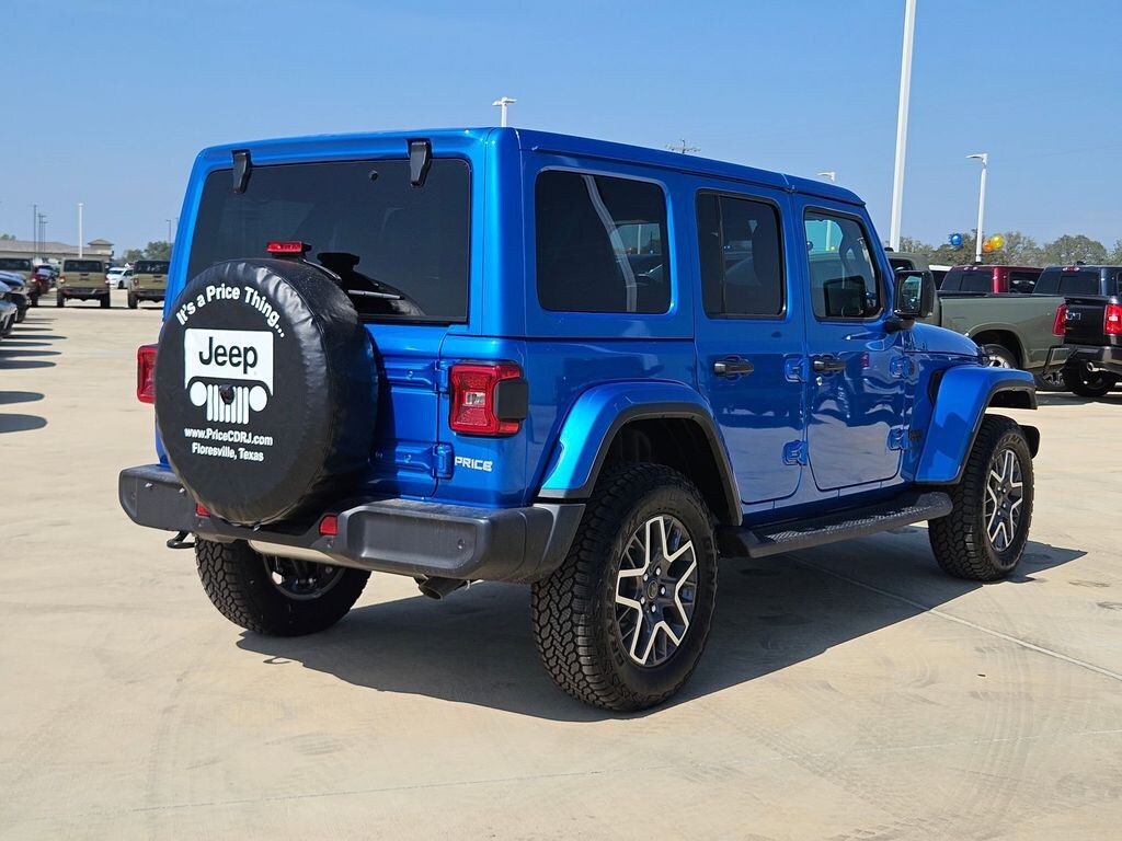 New 2025 Jeep Wrangler 4-DOOR SAHARA Sport Utility