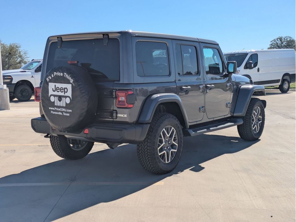 New 2025 Jeep Wrangler 4-DOOR SAHARA Sport Utility