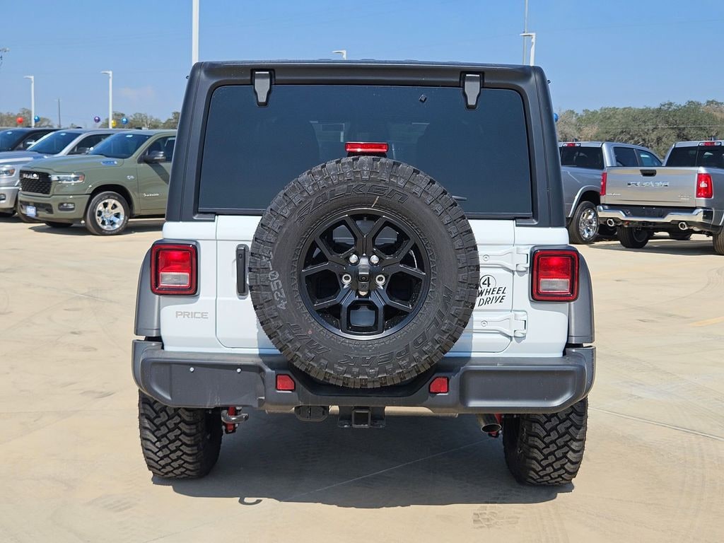 New 2025 Jeep Wrangler 4-DOOR WILLYS Sport Utility
