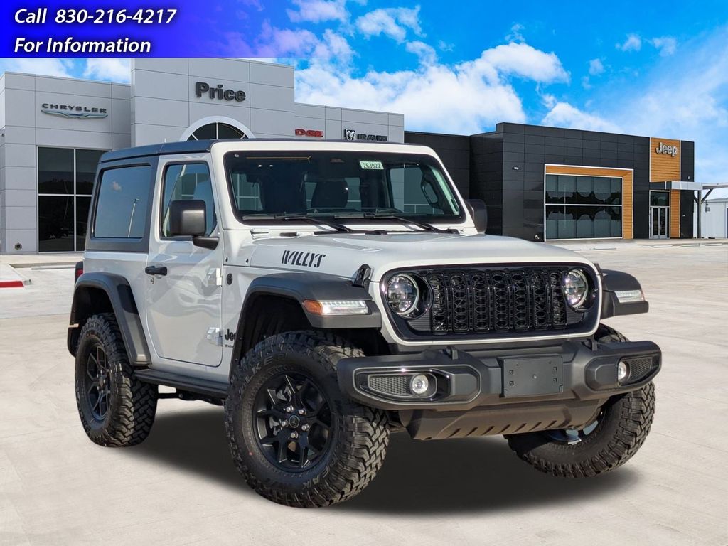 New 2026 Jeep Wrangler 2-DOOR WILLYS