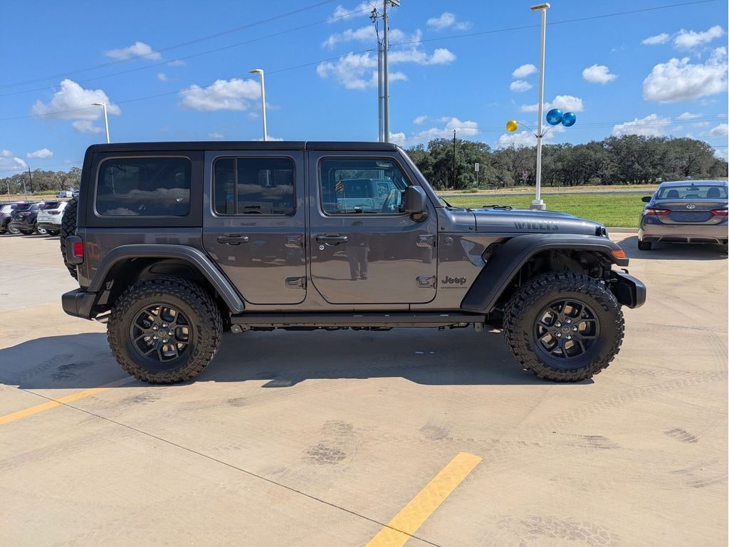 New 2025 Jeep Wrangler 4-DOOR WILLYS Sport Utility