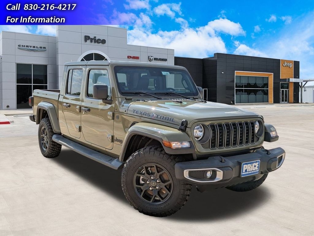 New 2025 Jeep Gladiator TEXAS TRAIL 4X4 Pickup