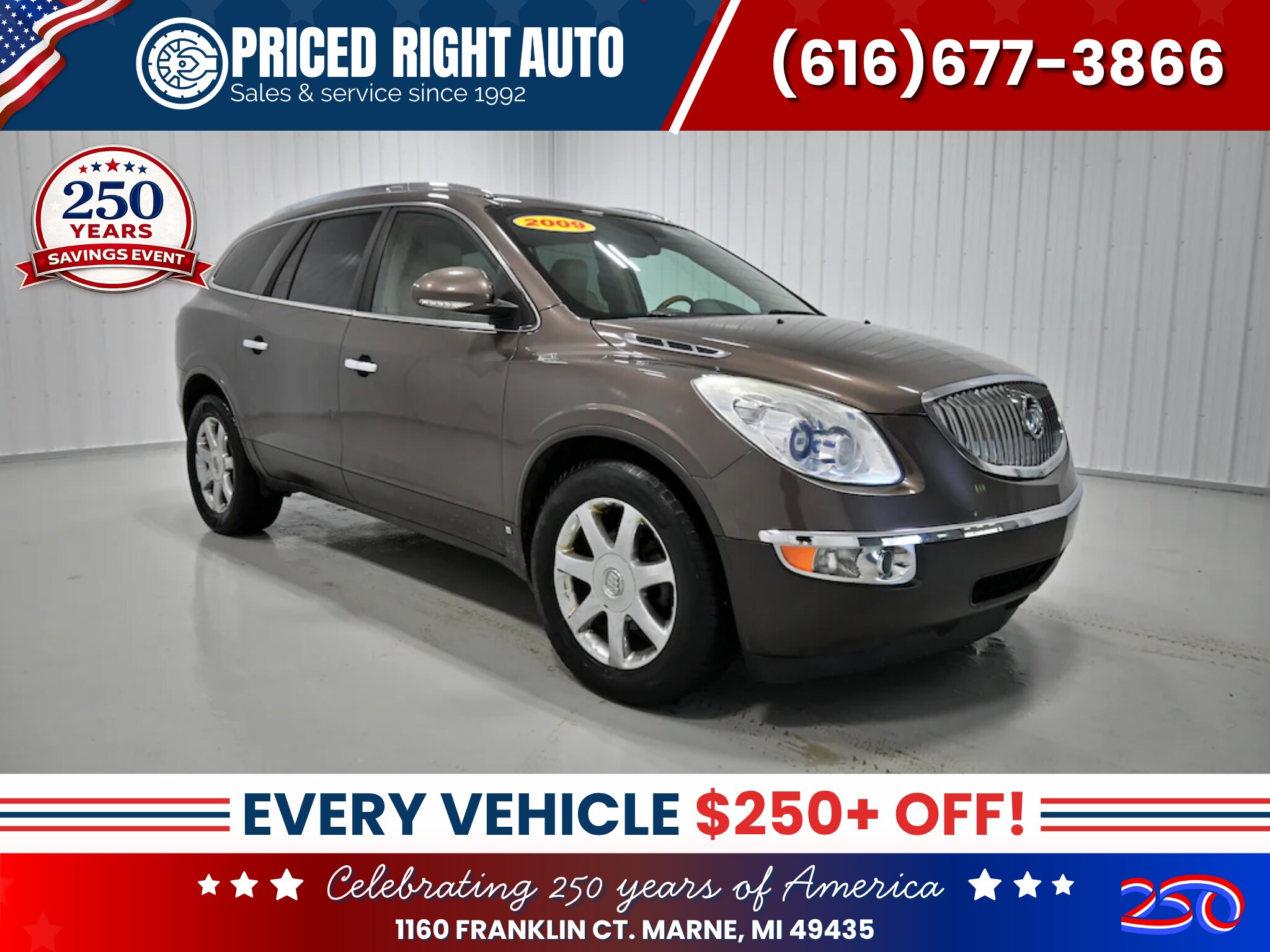 Cocoa 2009 Buick Enclave SUV / Crossover All-Wheel Drive 6-Speed Automatic