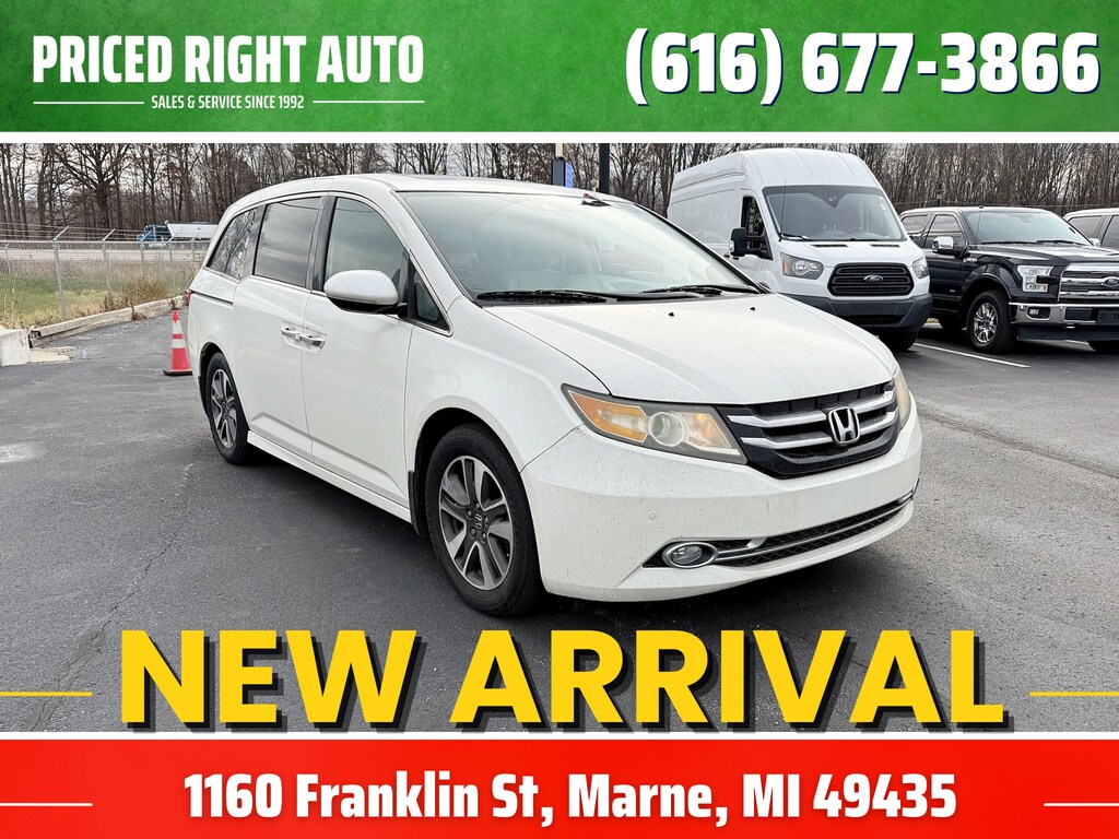 Used 2016 Honda Odyssey Touring Elite Van Passenger Van