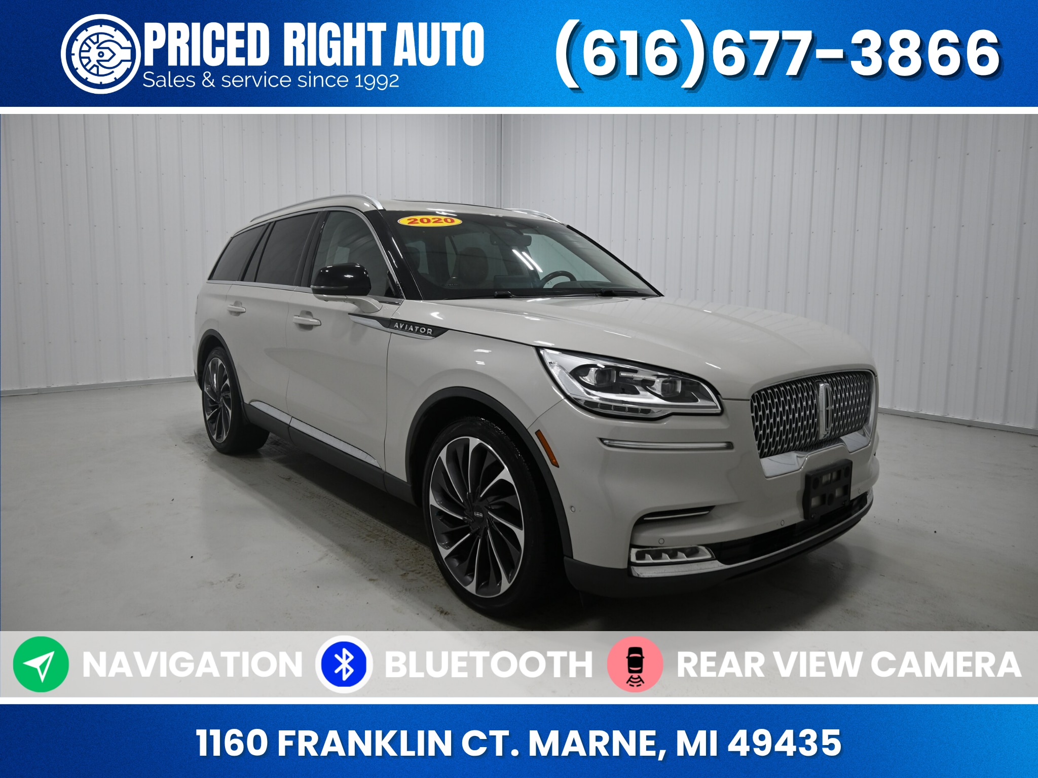 2020 Lincoln Aviator Reserve