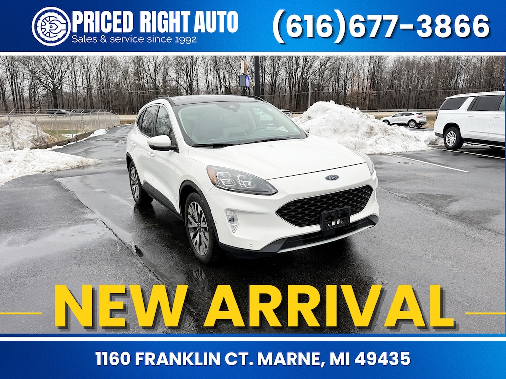 Used 2020 Ford Escape Titanium Hybrid SUV