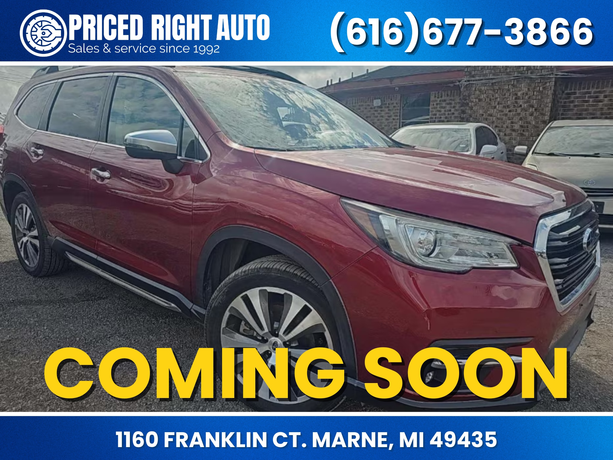 2019 Subaru Ascent Touring 7-Passenger AWD