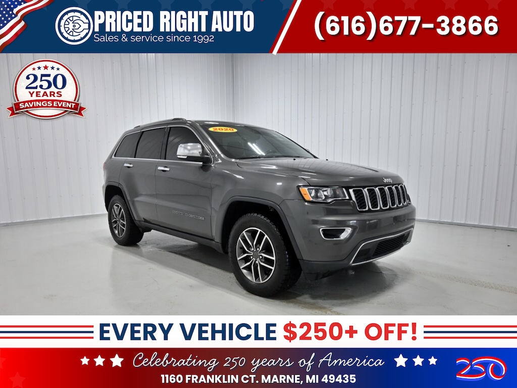 Used 2020 Jeep Grand Cherokee Limited SUV