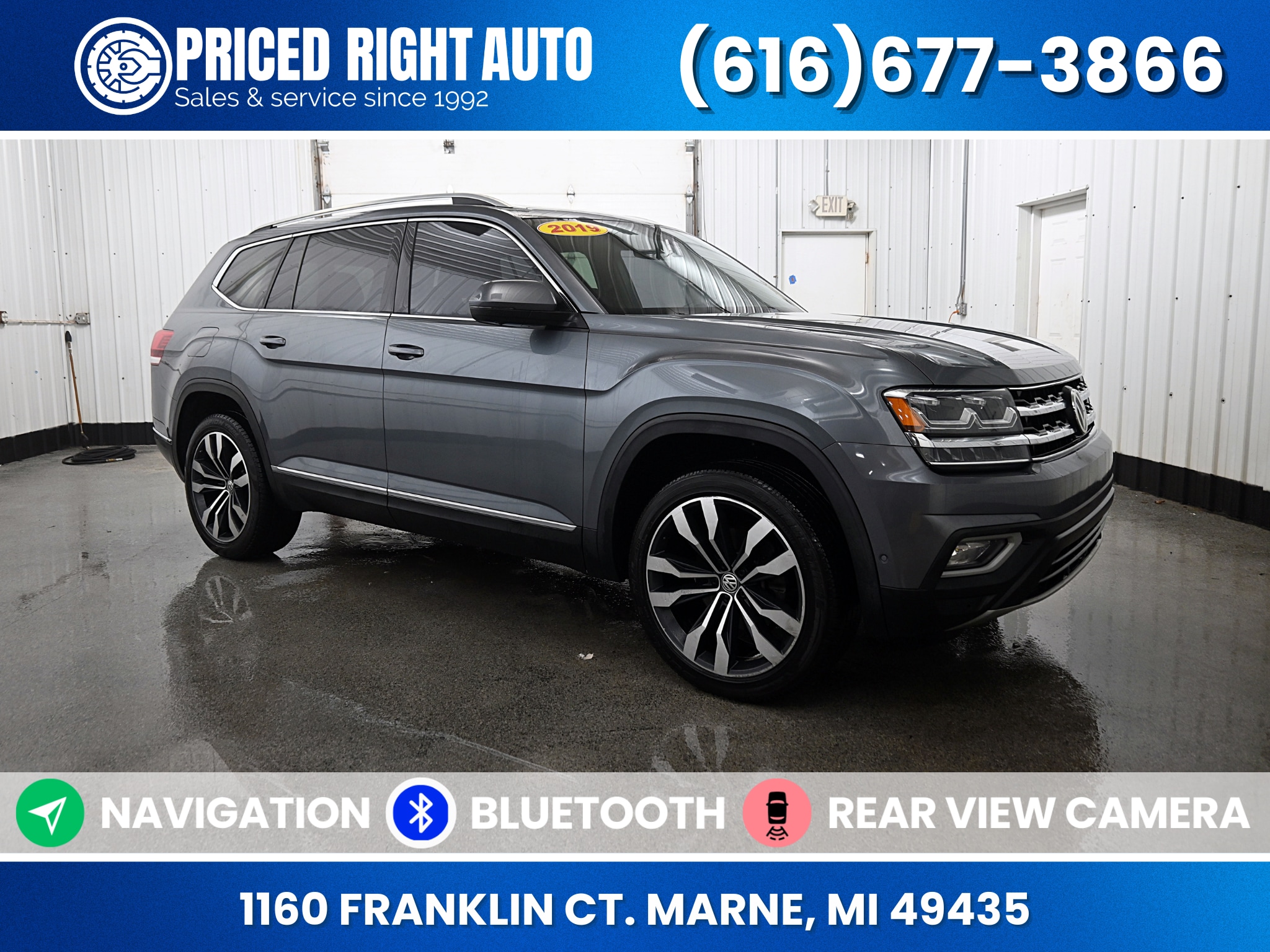 2019 Volkswagen Atlas SEL Premium