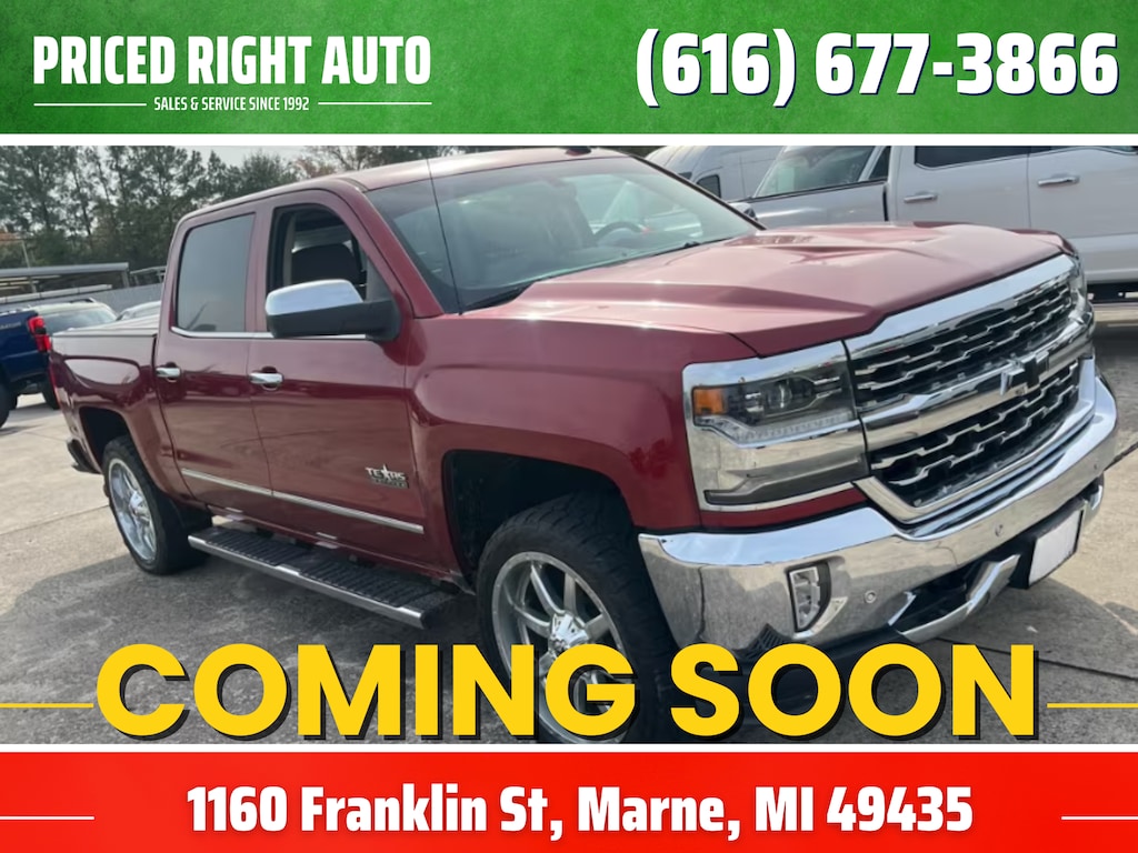 Used 2018 Chevrolet Silverado 1500 LTZ Truck Crew Cab