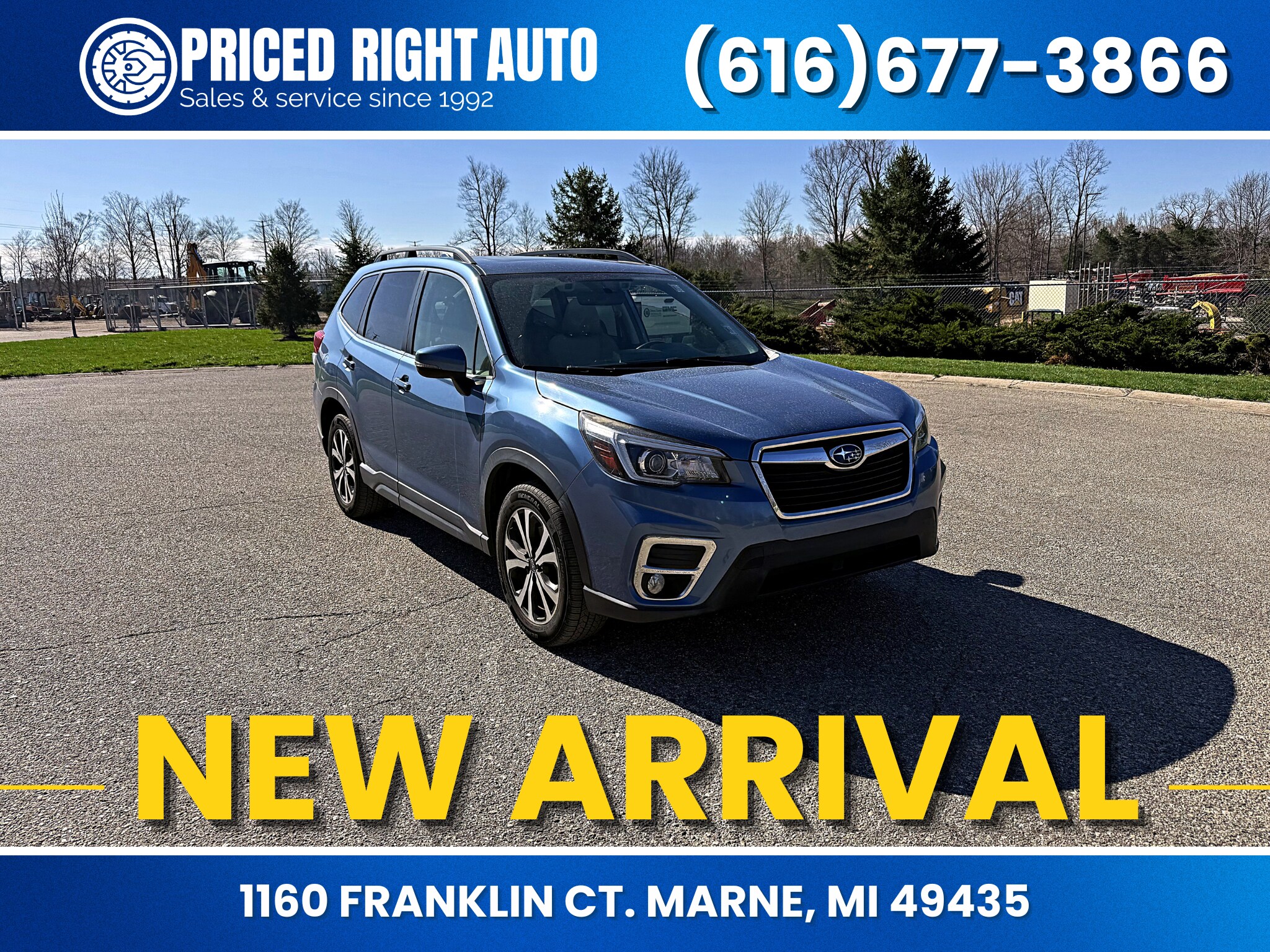 Horizon Blue Pearl 2020 Subaru Forester 2.5i Limited AWD SUV / Crossover All-Wheel Drive Continuously Variable Transmission