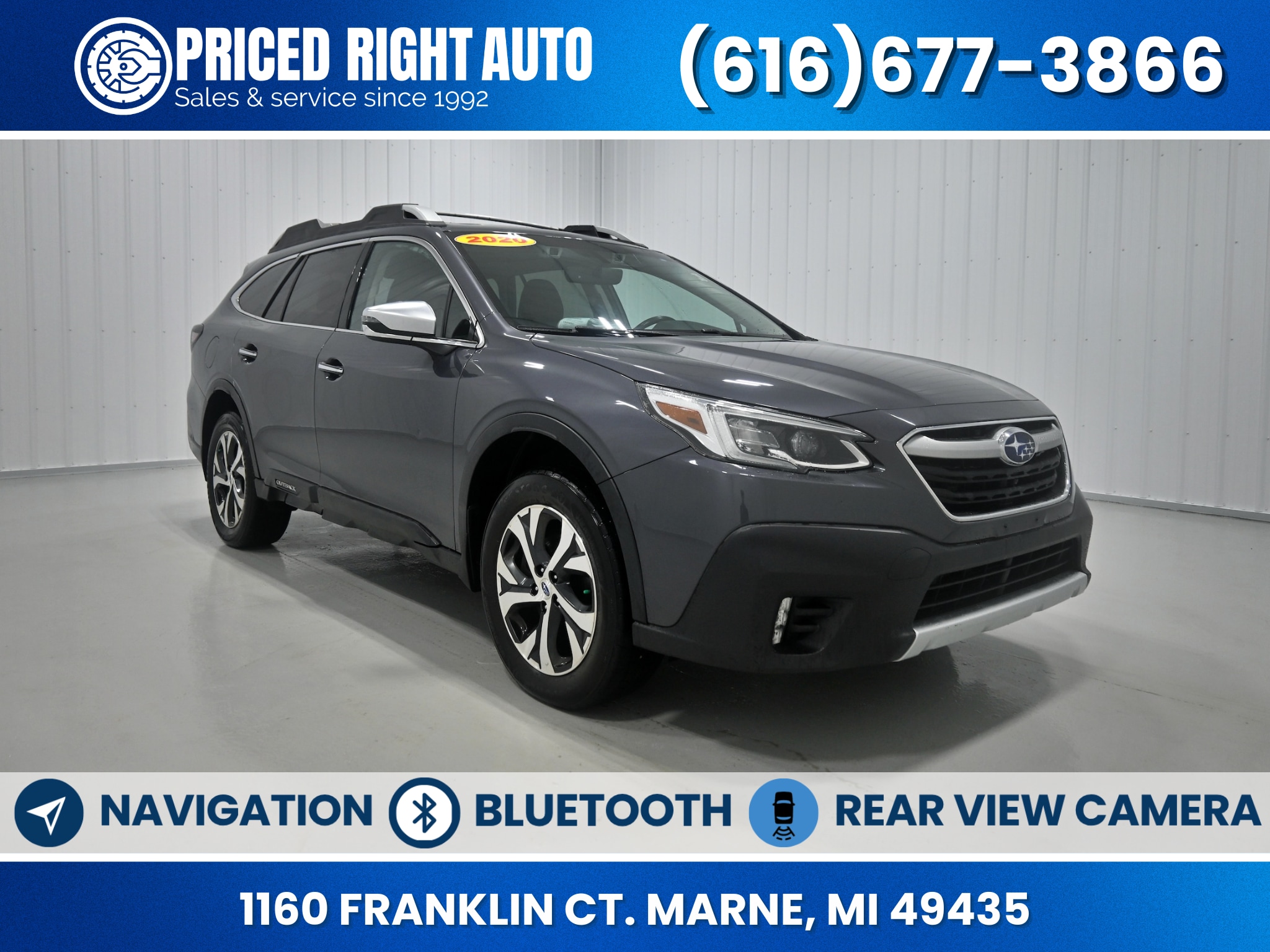 Magnetite Gray 2020 Subaru Outback SUV / Crossover All-Wheel Drive Continuously Variable Transmission