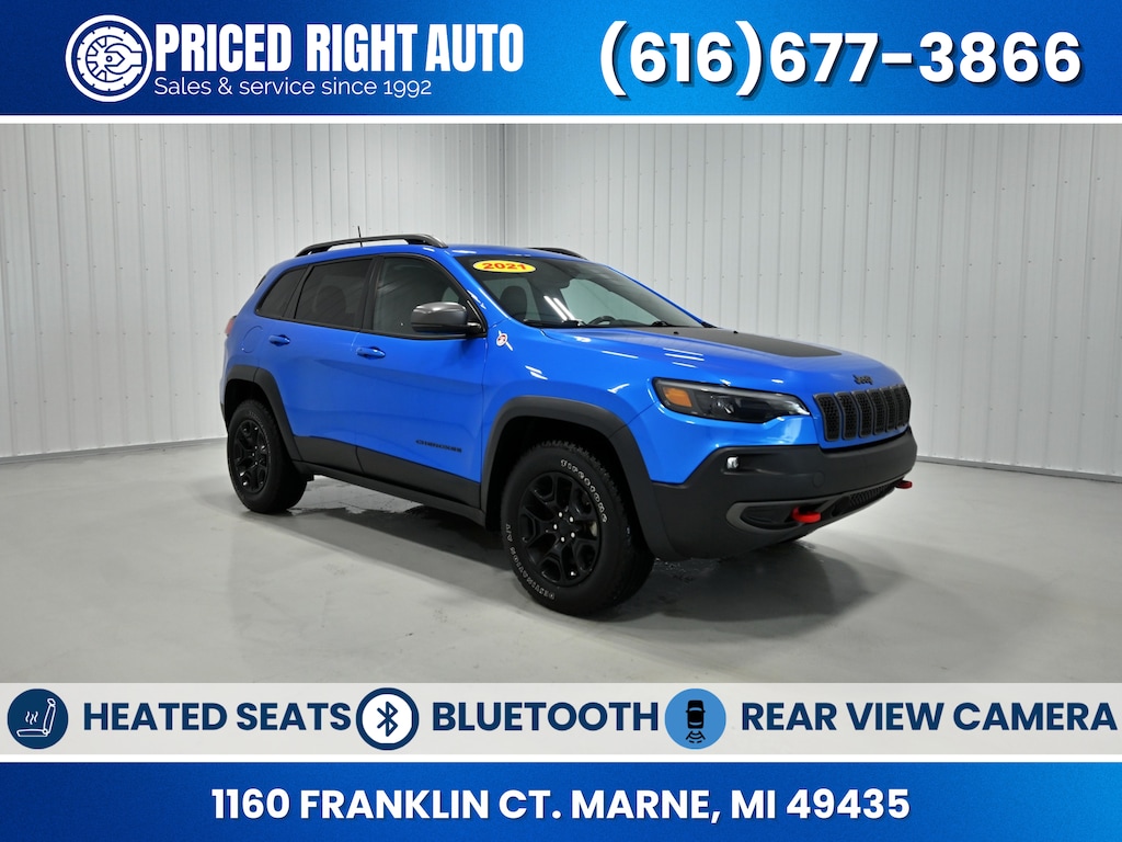 Used 2021 Jeep Cherokee Trailhawk SUV