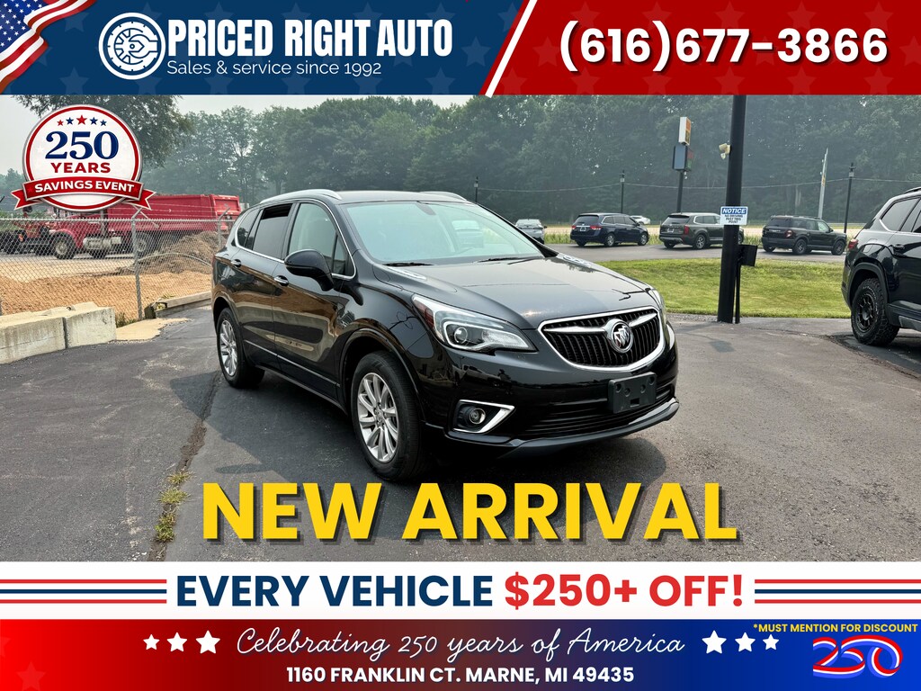 Used 2019 Buick Envision Essence SUV
