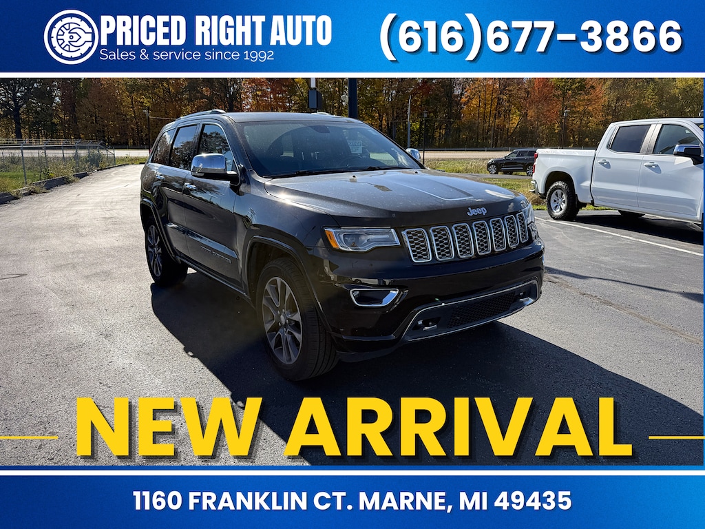 Used 2018 Jeep Grand Cherokee Overland SUV